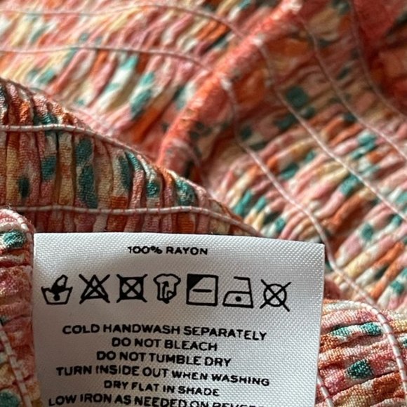 FAITHFULL The Brand Margherita ruffle Mini Dress Size 6 - Picture 10 of 14